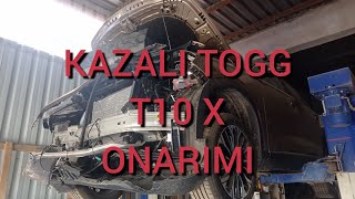 KAZALI TOGG T10X onarım süreci başladi [upl. by Hescock]