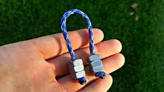 How To Make Square Nut Begleri Cheap And Easy DIY Begleri [upl. by Ecilegna238]