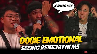 DOGIE GETTING EMOTIONAL SEEING RENEJAY in the M5 STAGE    😭 [upl. by Lance434]