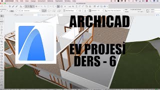 ARCHICAD Ev Projesi  Ders 6 Layer Kombinasyonları [upl. by Brew]