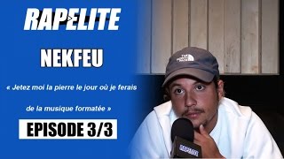 Nekfeu  «Jetez moi la pierre le jour où je ferai de la musique formatée» [upl. by Ahsito]