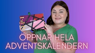 ÖPPNAR OPI ADVENTSKALENDER 2023 [upl. by Adnoluy797]