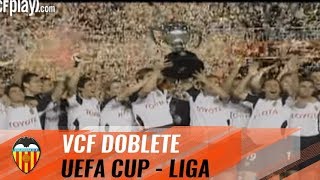 The Valencia CF Doblete 2004 UEFA CUP AND LA LIGA [upl. by Anitsua]