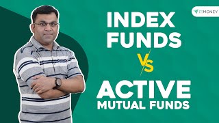 Which is Better – Index Funds VS Actively Managed Funds  History Advantages Performance and Risk [upl. by Leanor]