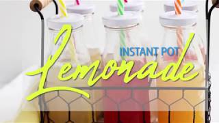 Instant Pot Lemonade [upl. by Rorry]