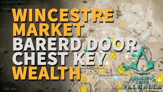 Wincestre Market Warehouse Wealth Chest Barred Door Key Ingot Assassins Creed Valhalla [upl. by Hercule410]