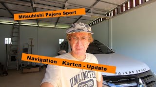 Mitsubishi Pajero Sport Navigation KartenUpdate [upl. by Milton397]