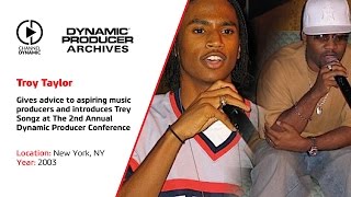 Troy Taylor Gives Advices To Producers amp Introduces Trey Songz In 2003 [upl. by Cindra]