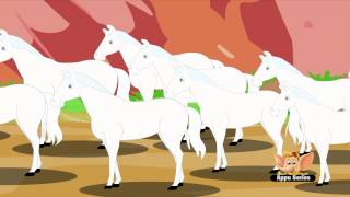 Twenty White Horses  Nursery Rhyme [upl. by Mauro]