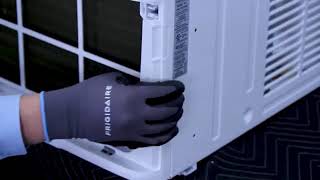 Installing a Frigidaire 18000 BTU Window AC [upl. by Yesdnyl]