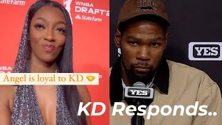 Angel Reese Shoots Her Shot At Kevin Durant [upl. by Purdy]