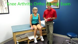 Knee Arthritis  Ortho Clinical Exam [upl. by Gard]