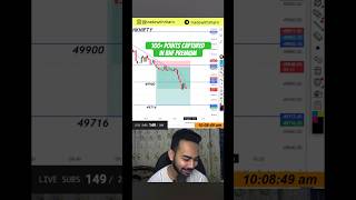 100 Points in BNF premium shorts banknifty livetrading [upl. by Amethist752]