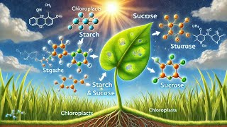 How Plants Synthesize Starch and Sucrose Understanding Biochemistry [upl. by Alya569]