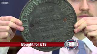 Bargain Hunt  Locomotive Company Plaque [upl. by Llerrut]