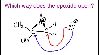 Acid Catalyzed Epoxide Openings  How do I know which product forms [upl. by Ajan734]