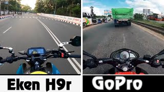 5 ways to MotoVlog with Eken H9r as like GoPro Action Camera how to get good vedio from eken h9r [upl. by Meeker583]