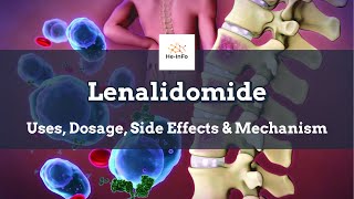 lenalidomide  Uses Dosage Side Effects amp Mechanism  Revlimid [upl. by Airekat]