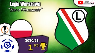 Legia Warsaw Anthem  quotSen o Warszawiequot [upl. by Lunseth808]