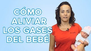 3 posturas para sacar los gases al bebé  Ayudar al bebé a expulsar el aire [upl. by Einnor337]