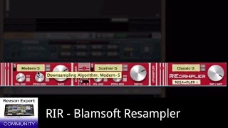 Reason Rack In Review  Blamsoft Resampler [upl. by Aicilehp]