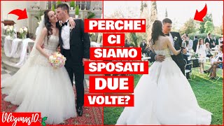 PERCHE CI SIAMO SPOSATI 2 VOLTE SORPRESA DI ANNIVERSARIO 🎄Vlogmas10 [upl. by Skinner87]