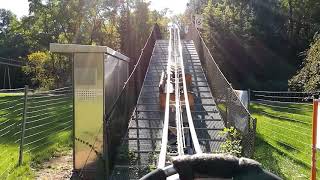 Rodelbahn Kienberg Berlin Marzahn IGA 2017 [upl. by Kilar]