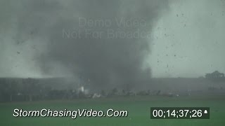 6162014 Pilger NE Tornado Raw Footage Master  Stock Footage [upl. by Akerdna]