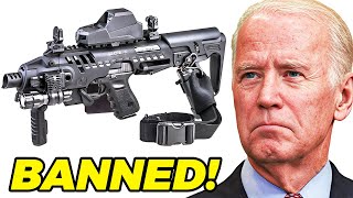 Home Defense Rifles That Will Be BANNED By BIDEN In 2024 [upl. by Ernst]