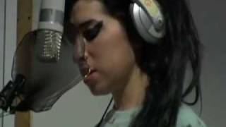 Amy Winehouse recording Valerie in studio [upl. by Legin157]