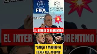 😳POR EL INTERÉSAHORA FLORENTINO PÉREZ ELOGIA AL BARCELONA EN CLAVE SUPERLIGA realmadrid shorts [upl. by Boehike481]