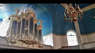 Nun Danket alle Gott Johan Adrian Junghanns  Jan Dekker Naber Orgel Grote Kerk Sliedrecht [upl. by Audwin178]