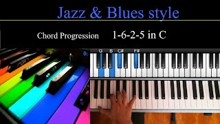 quot1625quot Progression How to Create amp Play All style of Music [upl. by Ahsilad]