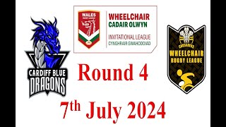 Welsh League Round 4 G2 Cardiff Blue Dragons Vs North Wales Crusaders 6 July 2024 [upl. by Sorcim]