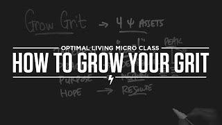 Micro Class How to Grow Your Grit [upl. by Lias]