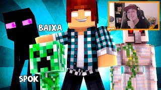 COMO MATAR O STEVE   Minecraft Escola Monstro 01  Monster School [upl. by Euqinoj]