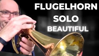 Flugelhorn solo  Hauntingly beautiful [upl. by Oaoj]