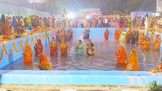 ✨️Witnessing Chhath Pooja in my campus🌞🌞🌞♥️🙏🙏🙏 [upl. by Shewmaker]