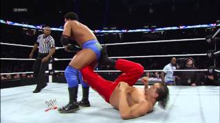 The Great Khali vs Darren Young WWE Superstars April 12 2013 [upl. by Arocat175]