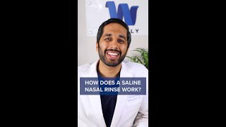 How Does a Saline Nasal Rinse Work [upl. by Tillo927]