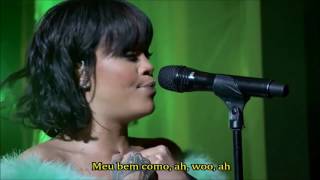 Rihanna  Love On The Brain Tradução Live Billboard [upl. by Alleuqram]