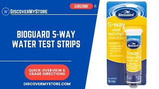 BioGuard 5 Way Water Test Strips [upl. by Celestina866]