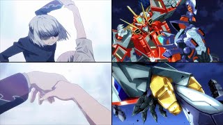 DYNAZENON ANTI SAVES GRIDKNIGHT AKANE COMPARISON l アンチはアカネを助けます ダイナゼノンはグリッドナイトを助けます比較 GRIDMAN [upl. by Constantino]