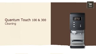 Cafitesse Quantum Touch 100 en 300  Cleaning [upl. by Rehtae]