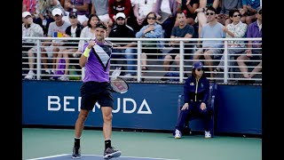 Corentin Moutet vs David Goffin  US Open 2019 R1 Highlights [upl. by Noseimaj578]