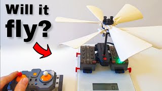 Testing Lego Technic propellers Will they fly [upl. by Amary341]