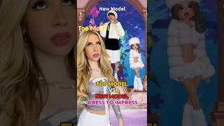 TOP MODEL VS NEW MODEL in DRESS TO IMPRESS on ROBLOX… W nicoblox [upl. by Massimiliano]