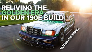 20L Turbo AMG Swapped 190E Hits the Dyno amp Race Track for the First Time [upl. by Roskes]