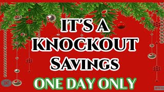 ONE DAY ONLY  HOLIDAY KNOCKOUT SALE  silversisters [upl. by Amick]