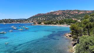 Massif de LEstérel French Riviera Most Beautiful Place Drone Over Magical Beach In South Of France [upl. by Nimref]